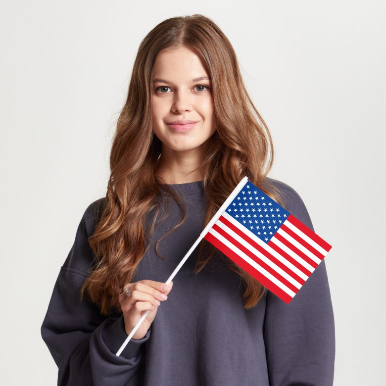 Флаг стандартный двусторонний, Блэкаут США