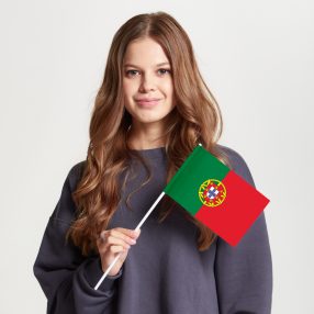 Флаг малый двусторонний, Блэкаут Португалия