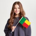 Флаг стандартный односторонний, Блэкаут Бенин
