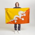 Флаг стандартный двусторонний, Блэкаут Бутан