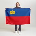 Флаг малый односторонний Лихтенштейн