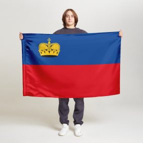 Флаг малый односторонний, Блэкаут Лихтенштейн