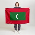 Флаг стандартный односторонний, Блэкаут Мальдивские острова