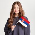 Флаг малый односторонний, Блэкаут Сербия