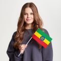 Флаг стандартный двусторонний, Блэкаут Эфиопия