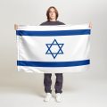 Флаг большой односторонний Израиль
