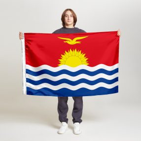 Флаг малый односторонний, Блэкаут Кирибати