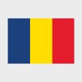 Флаг малый односторонний прямая печать ЧАД