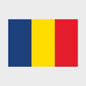 Флаг стандартный односторонний ЧАД