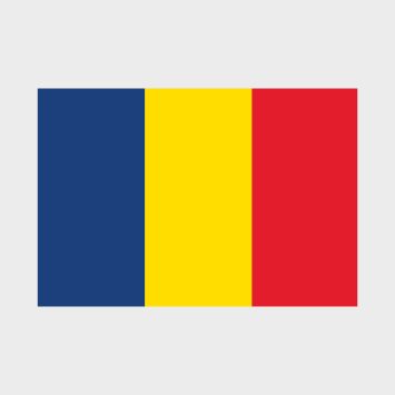 Флаг стандартный односторонний ЧАД