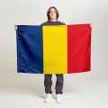 Флаг малый односторонний прямая печать ЧАД