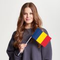 Флаг малый односторонний прямая печать ЧАД