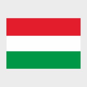 Флаг стандартный односторонний прямая печать Венгрия