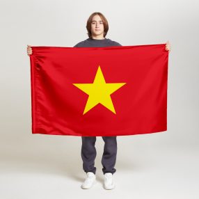 Флаг малый двусторонний Вьетнам