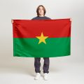 Флаг среднего размера двусторонний Буркина-Фасо