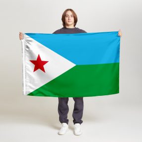 Флаг малый односторонний, Блэкаут Джибути