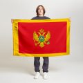 Флаг среднего размера двусторонний, Блэкаут Черногория