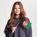Флаг стандартный двусторонний Афганистан
