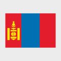 Флаг среднего размера односторонний Монголия
