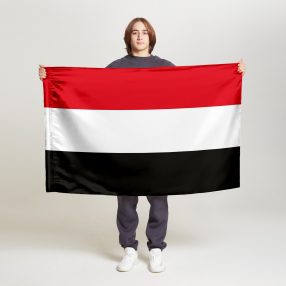 Флаг стандартный двусторонний, Блэкаут Йемен