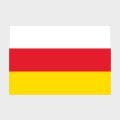 Флаг стандартный двусторонний Южная Осетия