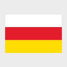 Флаг стандартный двусторонний, Блэкаут Южная Осетия