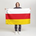 Флаг стандартный двусторонний Южная Осетия