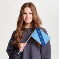 Флаг малый односторонний Курск