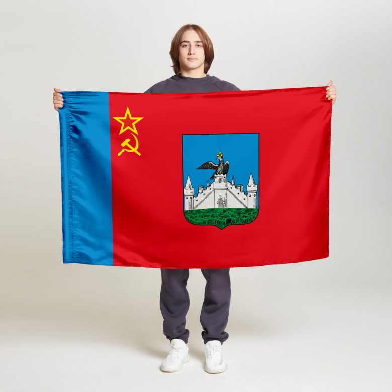 Флаг стандартный двусторонний Орел