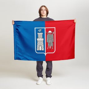 Флаг большой двусторонний, Блэкаут Ростов-на-Дону