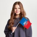 Флаг большой двусторонний, Блэкаут Ростов-на-Дону
