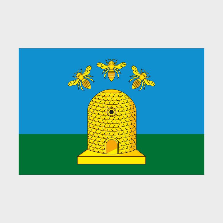 Флаг стандартный односторонний, Блэкаут Тамбов