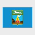 Флаг стандартный двусторонний, Блэкаут Барнаул
