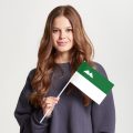 Флаг малый двусторонний, Блэкаут Курган