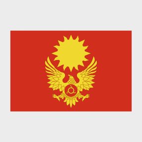 Флаг стандартный двусторонний, Блэкаут Магас