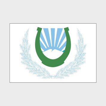 Флаг большой односторонний Нальчик