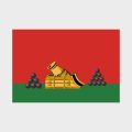 Флаг стандартный двусторонний, Блэкаут Брянск