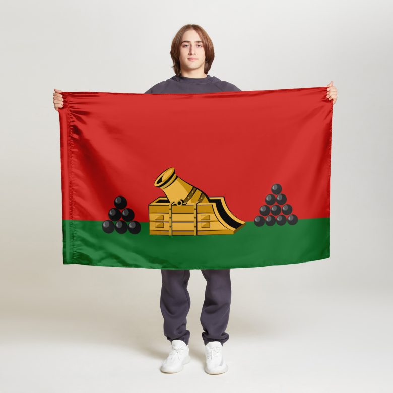 Флаг стандартный двусторонний, Блэкаут Брянск