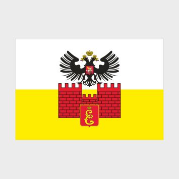 Флаг среднего размера двусторонний Краснодарский край