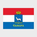 Флаг малый двусторонний Самара