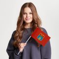 Флаг малый односторонний прямая печать Волгоград