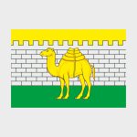 Флаг малый односторонний Челябинск