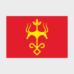 Флаг стандартный односторонний Майкоп