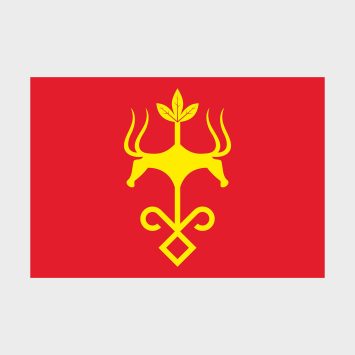 Флаг большой односторонний Майкоп