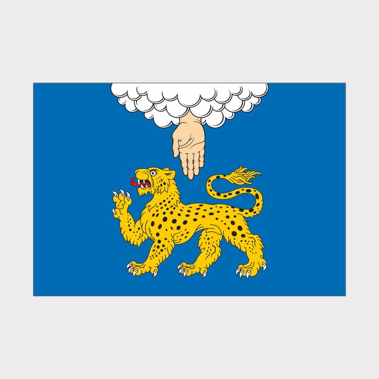 Флаг малый двусторонний Псков