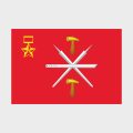 Флаг стандартный двусторонний с подкладкой Тула