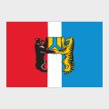 Флаг стандартный односторонний, Блэкаут Хабаровск
