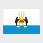 Флаг малый двусторонний, Блэкаут Новгород