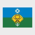 Флаг большой односторонний Сыктывкар