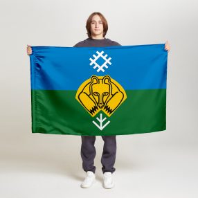 Флаг стандартный односторонний прямая печать Сыктывкар